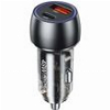 CAR CHARGER WK 48W PD+USB QC 3.0 BLACK WP-C53