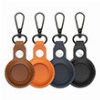 4SMARTS PREMIUM CASE SET PU LEATHER AIRTAGS 4 PIECES BROWN ORANGE BLUE BLACK