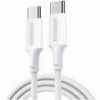 ΚΑΛΩΔΙΟ ΦΟΡΤΙΣΗΣ UGREEN L501 35465 USB-C ΣΕ USB-C PD 60W 1M ΛΕΥΚΟ