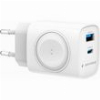 GEMBIRD 2IN1 20W APPLE WATCH & PHONE FAST CHARGER WHITE TA-UC-PDQCW20-01-W