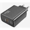 LAMTECH FAST CHARGER TYPE-C PD30W BLACK LAM112730