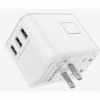 LAMTECH UNIVERSAL TRAVEL ADAPTER WITH 3XUSB + 2XTYPE-C OUTPUTS 35W LAM113850