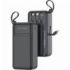 XO PR280 POWERBANK 30000MAH (USB-A, TYPE-C, MICRO, LIGHTNING)