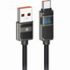 LAMTECH USB TO TYPE-C 5A HIGH POWER DISPLAY CHARGE & DATA CABLE 66W 1.2M BLACK LAM980664