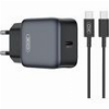 XO L155 (EU) PD30W 1 USB-C FAST CHARGER WITH TYPE-C CABLE
