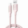 XO NB265 ΚΑΛΩΔΙΟ USB HIGH-SPEED A ΑΡΣ. - USB TYPE-C ΑΡΣ. 15W 1.00M ΣΕ ΡΟΖ ΧΡΩΜΑ