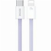 CHARGING CABLE WK 27W PD TYPE-C/I6 PURPLE 1M WDC-21