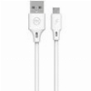 CHARGING CABLE WK MICRO WHITE 2M FULL SPEED PRO WDC-092 2.4A