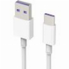 HUAWEI HL1289 SUPERCHARGE 5A USB TYPE-C CABLE WHITE BULK