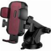 LAMTECH MULTI-ANGLE CLAMPING CAR HOLDER FOR SMARTPHONES UP TO 7' BLACK/RED LAM980558