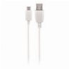 MAXLIFE CABLE USB - USB-C 2,0 M 2A WHITE