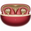 QCY CROSSKY C30S RED (QT33S) OPEN EAR BT6.0 LDAC/AAC/SBC EARBUDS 40H CALL NOISE AI CANCEL DUAL