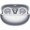 QCY CROSSKY C30S SILVER (QT33S) OPEN EAR BT6.0 LDAC/AAC/SBC EARBUDS 40H CALL NOISE AI CANCEL DUAL