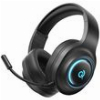 QCY HEROAD V200 WIRELESS QUAD BLACK - BLUETOOTH & WIFI & USB-A & USB-C RGB GAMING HEADSET PS4/PS5/P