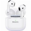 YESIDO TWS32 BLUETOOTH HEADSET WHITE