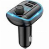 YESIDO Y44 FM TRANSMITTER AND CAR CHARGER BLACK