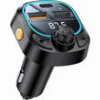 YESIDO Y70 FM TRANSMITTER AND CAR CHARGER BLACK