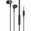 LAMTECH FASHIONABLE 3,5MM EARPHONES WITH MIC BLACK LAM111719