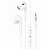 LAMTECH HANDSFREE STEREO 3,5MM JACK WITH MIC WHITE LAM020663