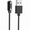 CHARGING CABLE FOR HOCO Y25 2-PIN 0.6M, BLACK