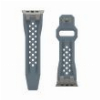 UAG MONARCH STRAP CLOUD BLUE/TITANIUM FOR APPLE WATCH 49MM/45MM/44MM/42MM