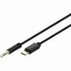 CABLEXPERT USB-C TO STEREO 3.5MM AUX CABLE 1.5M BLACK CCA-CM3.5M-1.5M