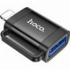 HOCO UA31A LIGHTNING TO USB-A OTG ADAPTER BLACK