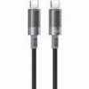 XO NB-Q282B ΚΑΛΩΔΙΟ USB HIGH-SPEED TYPE-C ΑΡΣ. - TYPE-C ΑΡΣ. 1.00M ΣΕ ΜΑΥΡΟ ΧΡΩΜΑ
