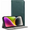 SMART MAGNETO BOOK CASE FOR XIAOMI REDMI NOTE 14 PRO 5G / 14 PRO PLUS 5G DARK GREEN