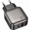 LAMTECH DUAL PORT GAN CHARGER PD30W GREY LAM980442