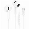 HANDS FREE STEREO FONENG T66 USB C WHITE