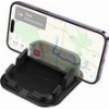 LAMTECH DASHBOARD CAR HOLDER 2-ANGLE ADJUSTMENT BLACK LAM980565