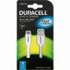 USB 2.0 CABLE DURACELL USB A TO MICRO USB 10W 1M WHITE