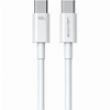 CHARGING CABLE WK 100W TYPE-C/TYPE-C WHITE 1M WDC-182 5A