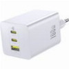 BASEUS WALL CHARGER ENERFILL FE11 100W 5A 1 X USB-A - 2 X TYPE-C WHITE P10182102213-00