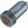 CAR FAST CHARGER FONENG C16 WITH DUAL OUTPUT USB A & USB C 30W GREY