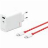 ONEPLUS SUPERVOOC 120W 7.3A USB-A + TYPE-C PORTS WITH TYPE-C CABLE WHITE