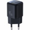 BASEUS WALL CHARGER PICOGO 45W 3A 1 X TYPE-C BLACK