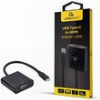 CABLEXPERT USB TYPE-C TO HDMI ADAPTER CABLE 4K@60HZ 15CM BLACK RETAIL PACK A-CM-HDMIF-04