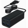 GEMBIRD 4-PORT 100W GAN USB PD FAST CHARGER BLACK TA-UC-2A2C-PD100-01-BK