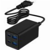 GEMBIRD 4-PORT 65W GAN USB PD FAST CHARGER BLACK TA-UC-2A2C-PD65-01-BK