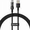 BASEUS GEM 100W 5A USB-A TO TYPE-C CABLE 2M BLACK