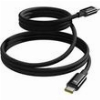 BASEUS TUNGSTEN GOLD CHARGING CABLE USB-C TO USB-C 100W 1M (BLACK)