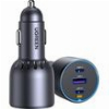 UGREEN CAR CHARGEREC703 75W 3.25A 1 X USB-A + 2 X TYPE-C BLACK