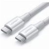 UGREEN TYPE-C TO TYPE-C CABLE US300 100W 5A 1M WHITE