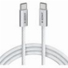 ANKER TYPE-C TO TYPE-C CABLE ZOLO 240W 1M WHITE A8060H21