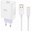 XO L164 (EU) 120W FAST CHARGER WITH TYPE-C CABLE