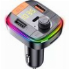 YESIDO Y45 FM TRANSMITTER AND CAR CHARGER BLACK