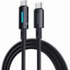BASEUS LIT BUTTON CONTROL TYPE-C TO TYPE-C CABLE 100W 5A 2M BLACK