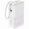 BASEUS POWERBANK ENERFILL BIPOW2 PRO 30000MAH 22.5W QC + PD WHITE E0028101